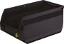 Ящик Napoli 400х230х200 PP, черный антистатичный