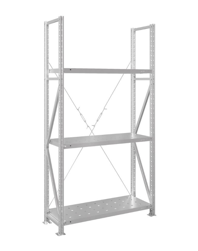 Стеллаж MS U 2000x1200x400 3 полки (180 кг, перф) купить в Тюмени Стеллаж MS U 2000x1200x400 3 полки (180 кг, перф) купить в Тюмени