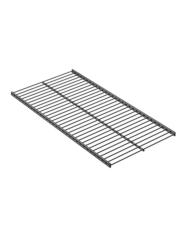 Полка сетчатая GSh 60х30 графит купить в Тюмени Полка сетчатая GSh 60х30 графит купить в Тюмени