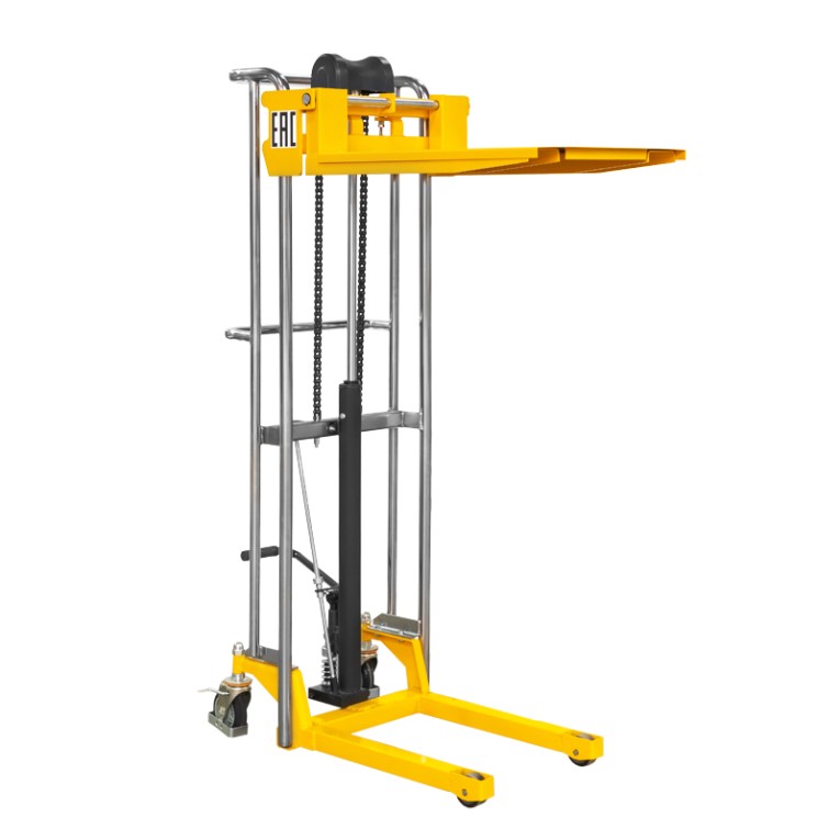 Ручной гидравлический штабелер PJ4150 (400 кг; 1,5 м; с вилами и площадкой) SMARTLIFT (SMART) купить в Тюмени Ручной гидравлический штабелер PJ4150 (400 кг; 1,5 м; с вилами и площадкой) SMARTLIFT (SMART) купить в Тюмени
