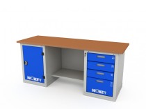 Верстак двухтумбовый WOKER PRO 2104.2000 Верстак двухтумбовый WOKER PRO 2104.2000