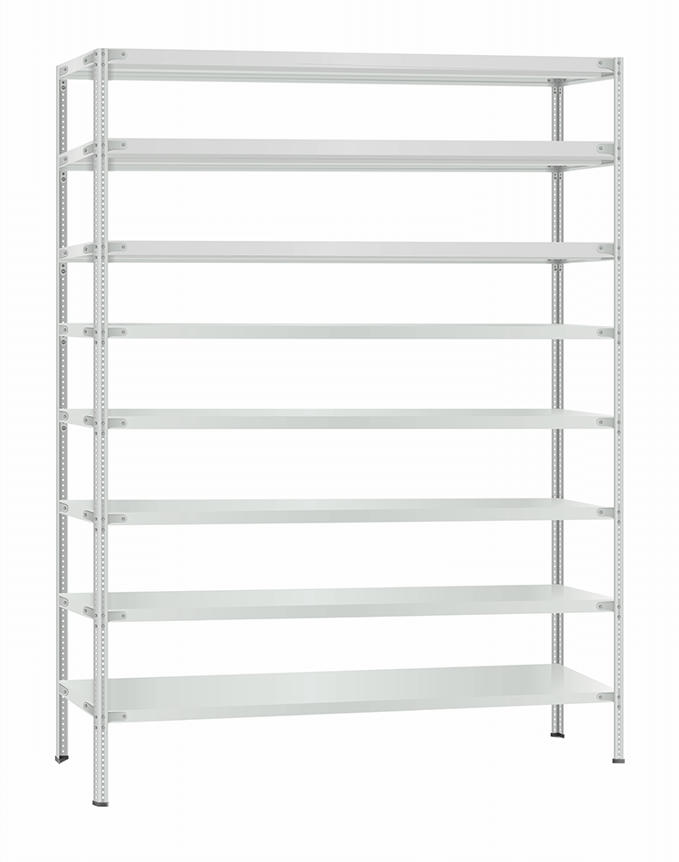 Стеллаж металлический Титан МС-900 2200x1000x400 8 полок купить в Тюмени Стеллаж металлический Титан МС-900 2200x1000x400 8 полок купить в Тюмени