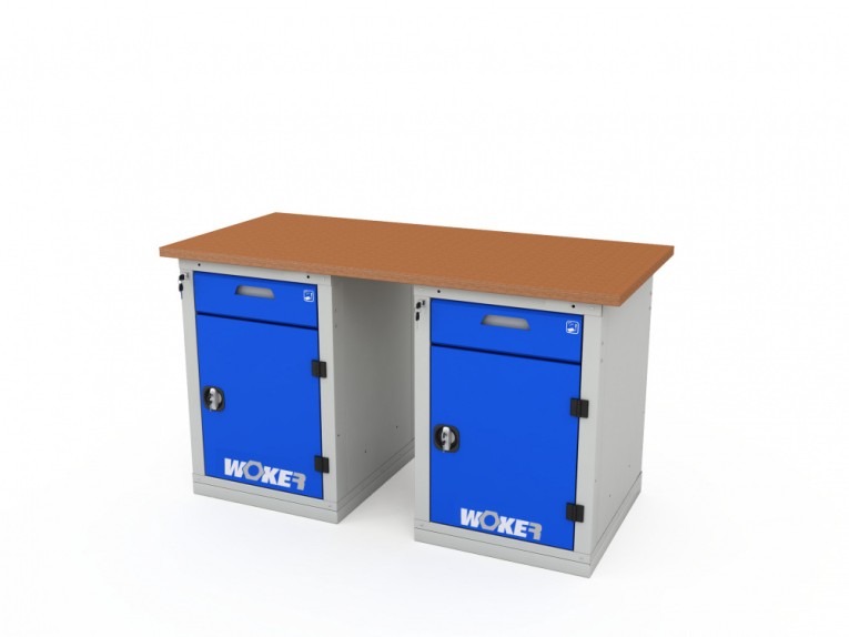 Верстак двухтумбовый WOKER PRO 2202.1500 купить в Тюмени Верстак двухтумбовый WOKER PRO 2202.1500 купить в Тюмени