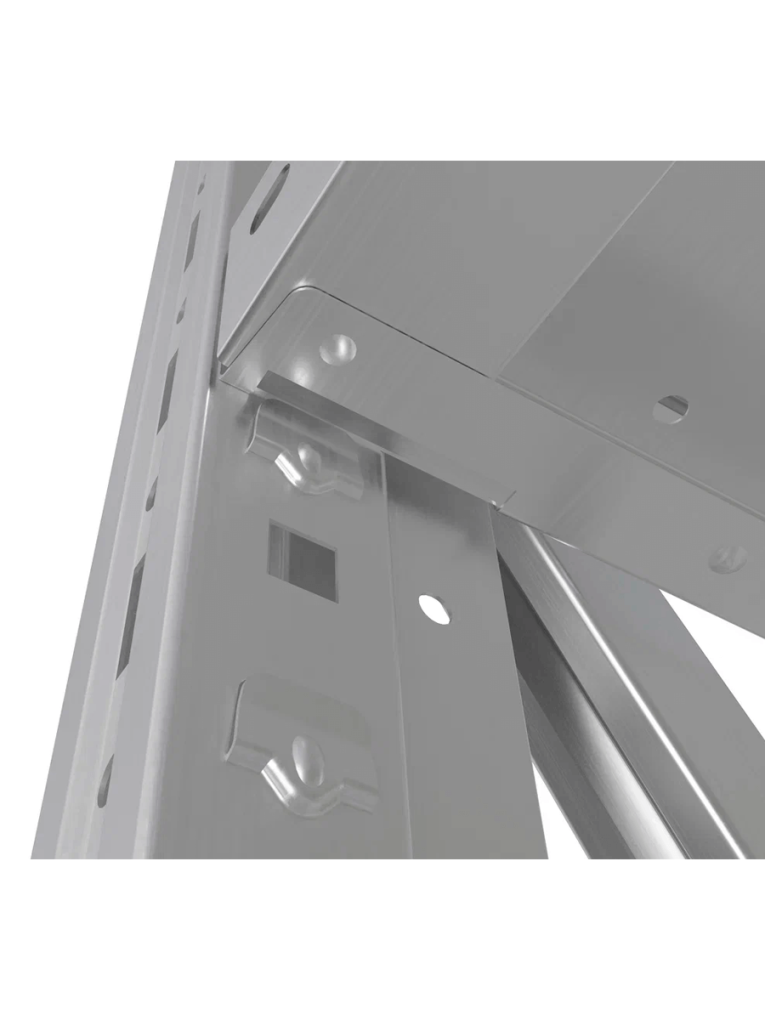 Стеллаж MS U 3000x1500x800 4 полки (150 кг, перф) купить в Тюмени Стеллаж MS U 3000x1500x800 4 полки (150 кг, перф) купить в Тюмени