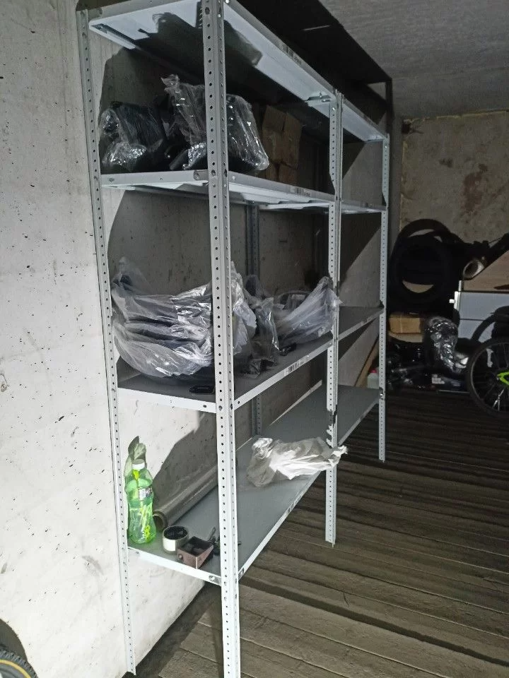 Стеллаж металлический Титан МС-500 2000х1200х400 4 полки купить в Тюмени Стеллаж металлический Титан МС-500 2000х1200х400 4 полки купить в Тюмени