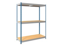 Стеллаж Практик SB 250х183х91 3 полки (фанера) Стеллаж Практик SB 250х183х91 3 полки (фанера)