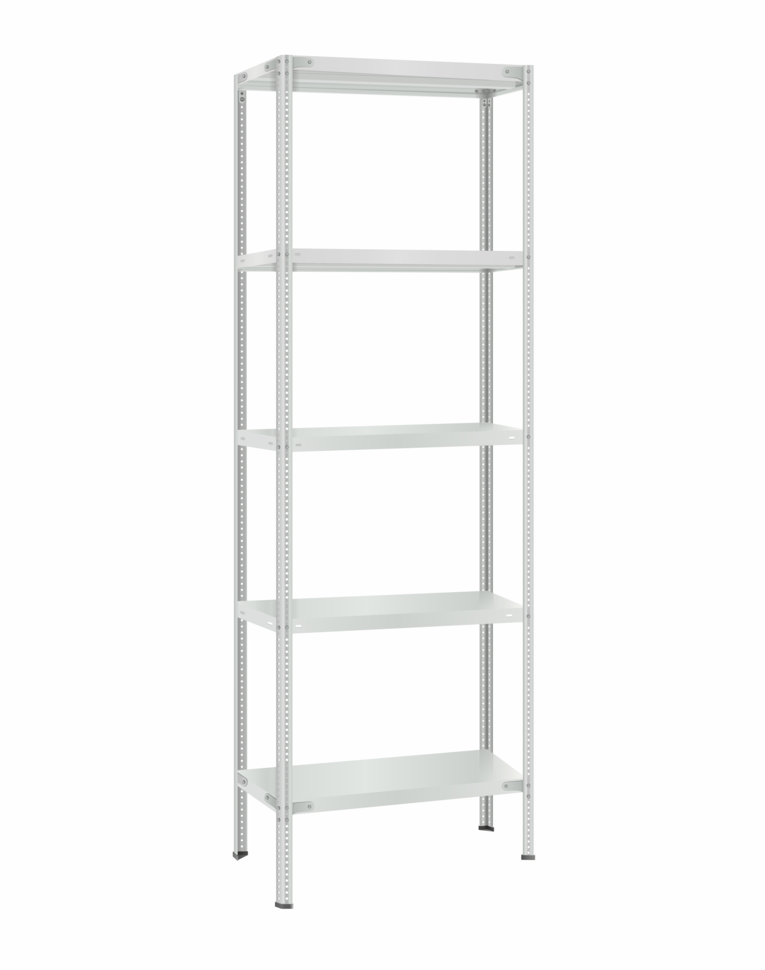 Стеллаж металлический Титан МС-500 2300х700х500 5 полок купить в Тюмени Стеллаж металлический Титан МС-500 2300х700х500 5 полок купить в Тюмени