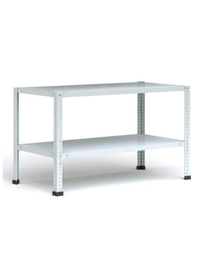 Стеллаж металлический Титан МС-500 1500х700х600 2 полки купить в Тюмени Стеллаж металлический Титан МС-500 1500х700х600 2 полки купить в Тюмени