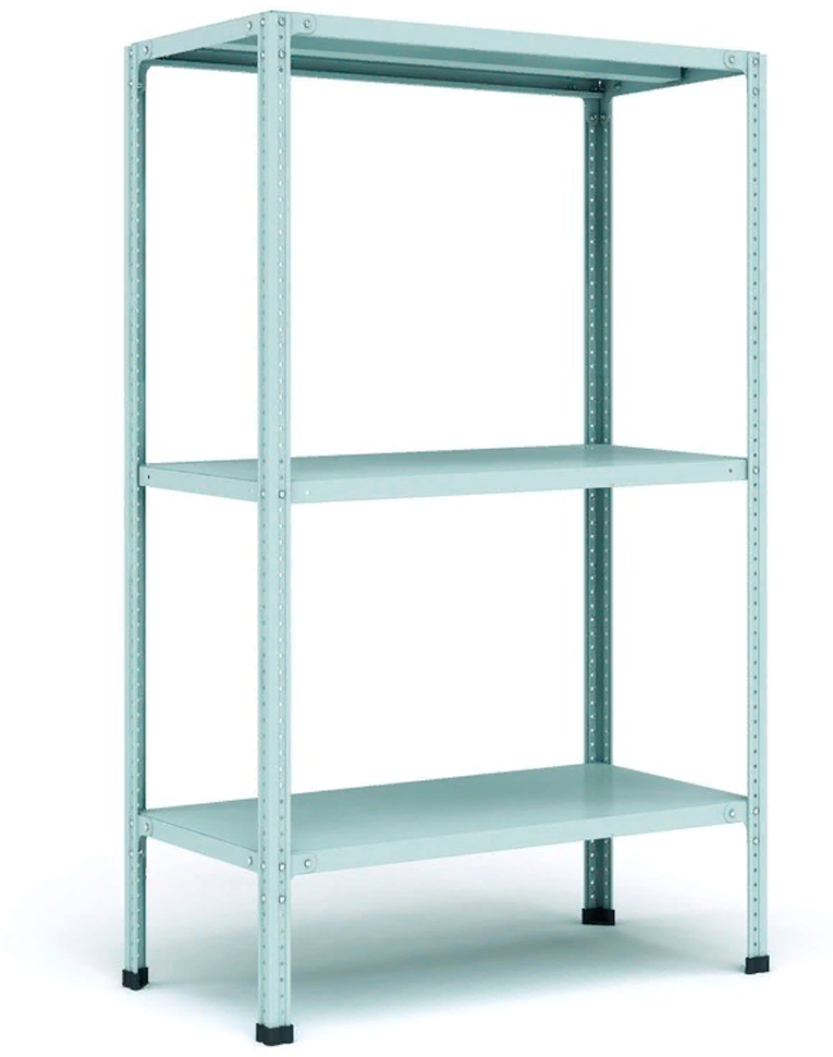 Стеллаж металлический Титан МС-500 2500х1000х300 3 полки купить в Тюмени Стеллаж металлический Титан МС-500 2500х1000х300 3 полки купить в Тюмени