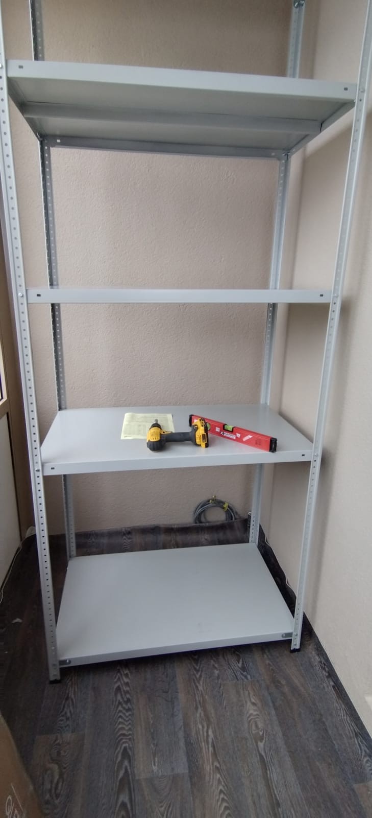  Стеллаж металлический 1800х1000х500 4 полки