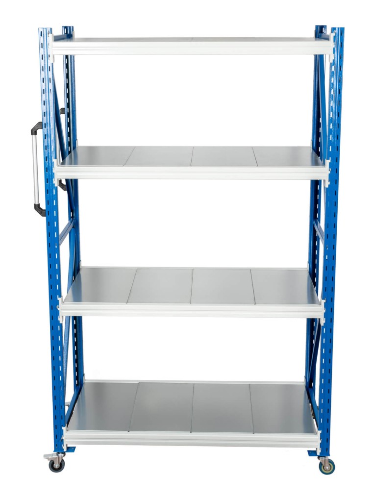 Стеллаж мобильный БиКом СТ-4 250x150x100 4 полки купить в Тюмени Стеллаж мобильный БиКом СТ-4 250x150x100 4 полки купить в Тюмени