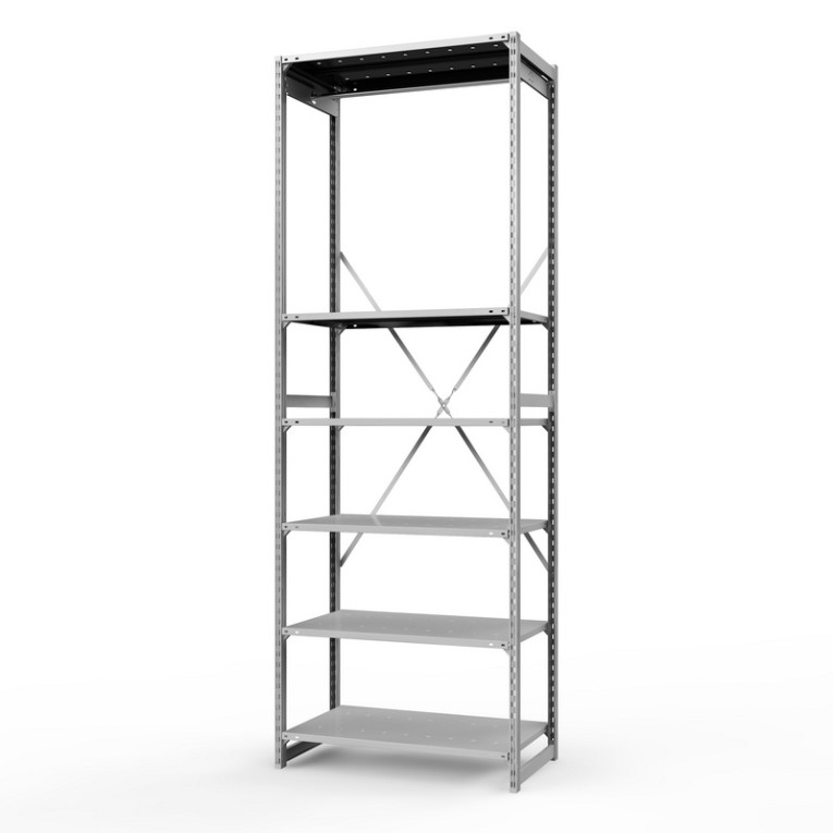 Стеллаж металлический ТСУ Универсал, 3000х1060х600 мм.Штанги: 1шт. Полки: металл перф. 6 шт. купить в Тюмени Стеллаж металлический ТСУ Универсал, 3000х1060х600 мм.Штанги: 1шт. Полки: металл перф. 6 шт. купить в Тюмени