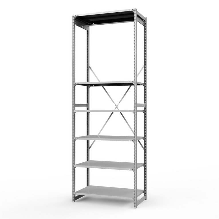 Стеллаж металлический ТСУ Универсал, 3000х1060х600 мм.Штанги: 1шт. Полки: металл усил. 6 шт. купить в Тюмени Стеллаж металлический ТСУ Универсал, 3000х1060х600 мм.Штанги: 1шт. Полки: металл усил. 6 шт. купить в Тюмени
