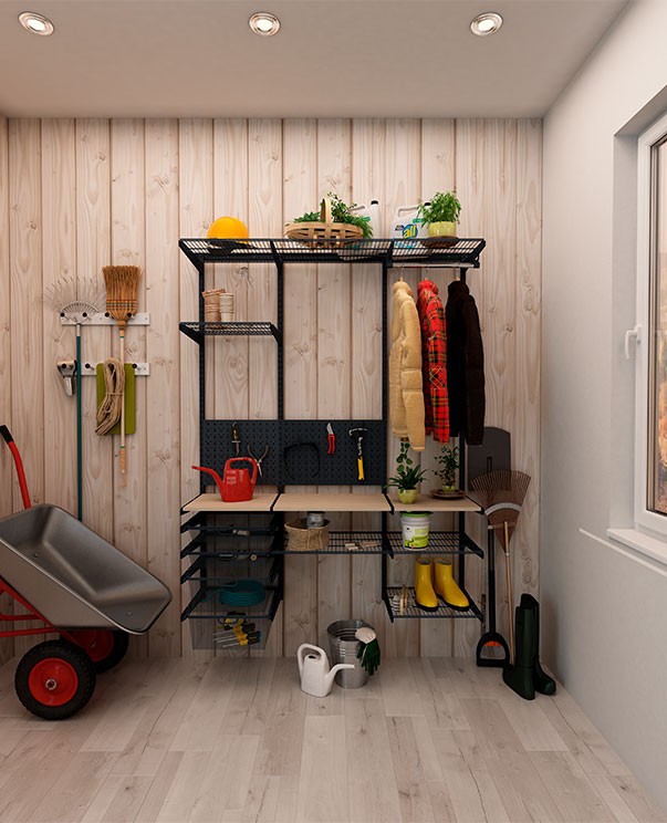 Гардеробная система Практик Home Дача 1 купить в Тюмени Гардеробная система Практик Home Дача 1 купить в Тюмени