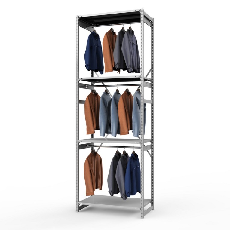 Стеллаж металлический ТСУ Универсал, 3000х1060х600 мм.Штанги: 3шт. Полки: металл 4 шт. купить в Тюмени