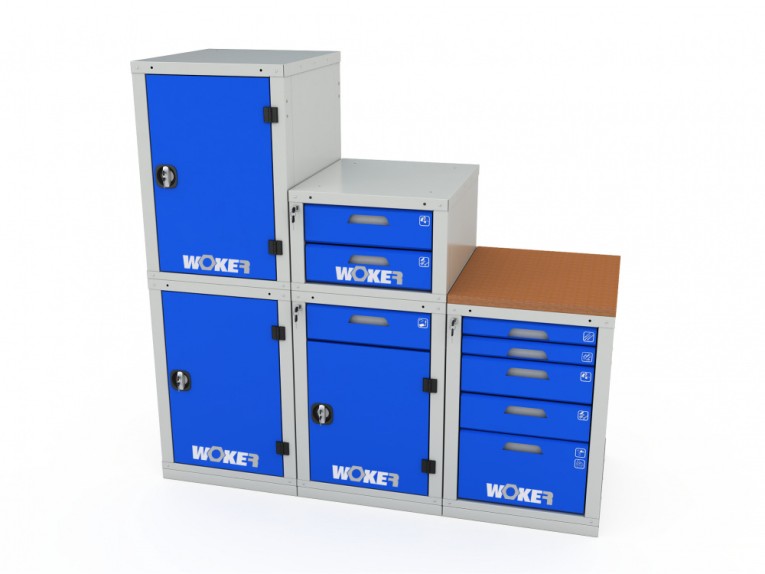 Тумба инструментальная модульная WOKER PRO 04 SF купить в Тюмени Тумба инструментальная модульная WOKER PRO 04 SF купить в Тюмени