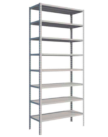 Стеллаж MS Strong 2750х700х300 8 полок купить в Тюмени