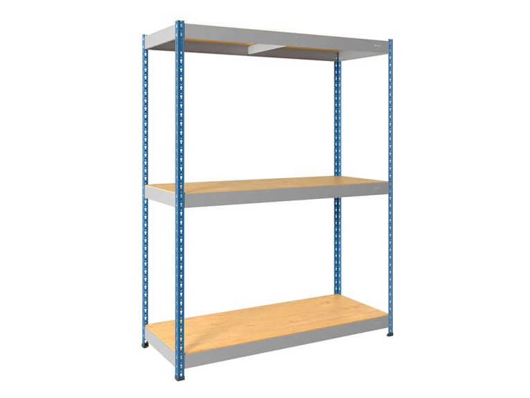 Стеллаж Практик SB 200х183х51 3 полки (фанера) купить в Тюмени Стеллаж Практик SB 200х183х51 3 полки (фанера) купить в Тюмени