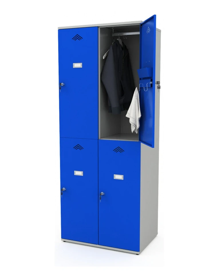 Шкаф гардеробный металлический COMFORT 2000/24 (800) купить в Тюмени