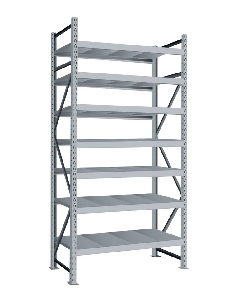 Стеллаж грузовой Диком СТ-051 5500х1800х650 с 7 ярусами, основное фото Стеллаж грузовой Диком СТ-051 5500х1800х650 с 7 ярусами, основное фото