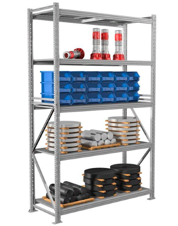 Стеллаж MS Profi 2000х1800х800 5 полок купить в Тюмени