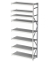 Дополнительная секция MS Profi 2000x1200x400 8 полок купить в Тюмени