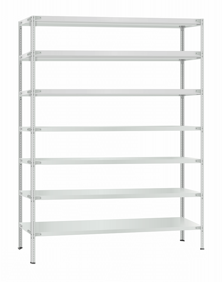 Стеллаж металлический Титан МС-900 2300x1000x300 7 полок купить в Тюмени Стеллаж металлический Титан МС-900 2300x1000x300 7 полок купить в Тюмени