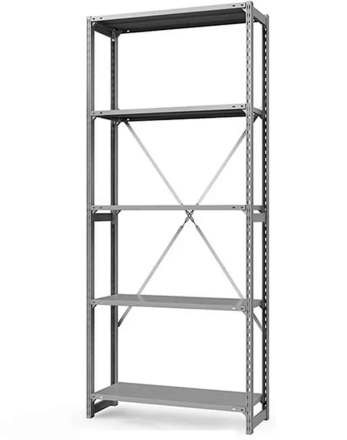 Стеллаж ТСУ 2500x700x300 5 полок (300 кг, металл) купить в Тюмени