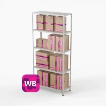 Стеллаж ПВЗ Wildberries 2000х1000х400 5 полок Стеллаж ПВЗ Wildberries 2000х1000х400 5 полок