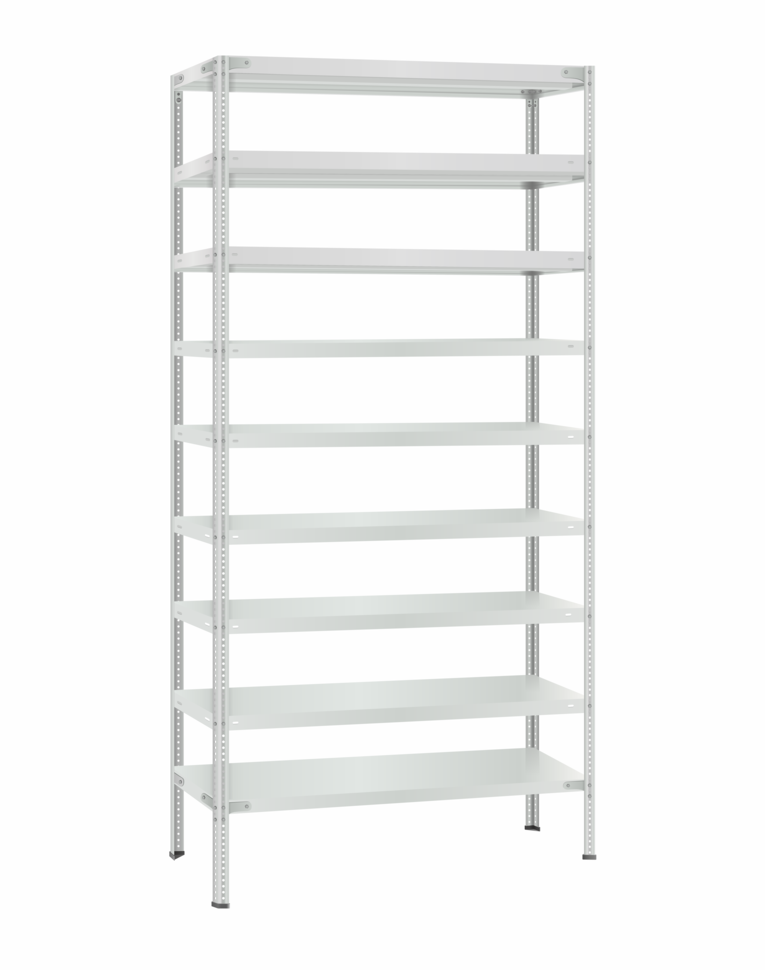 Стеллаж металлический Титан МС-500 3000х1000х400 9 полок купить в Тюмени Стеллаж металлический Титан МС-500 3000х1000х400 9 полок купить в Тюмени