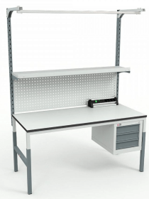 Стол монтажный ДиКом СР-М-150/90-03 ESD Пластик Стол монтажный ДиКом СР-М-150/90-03 ESD Пластик