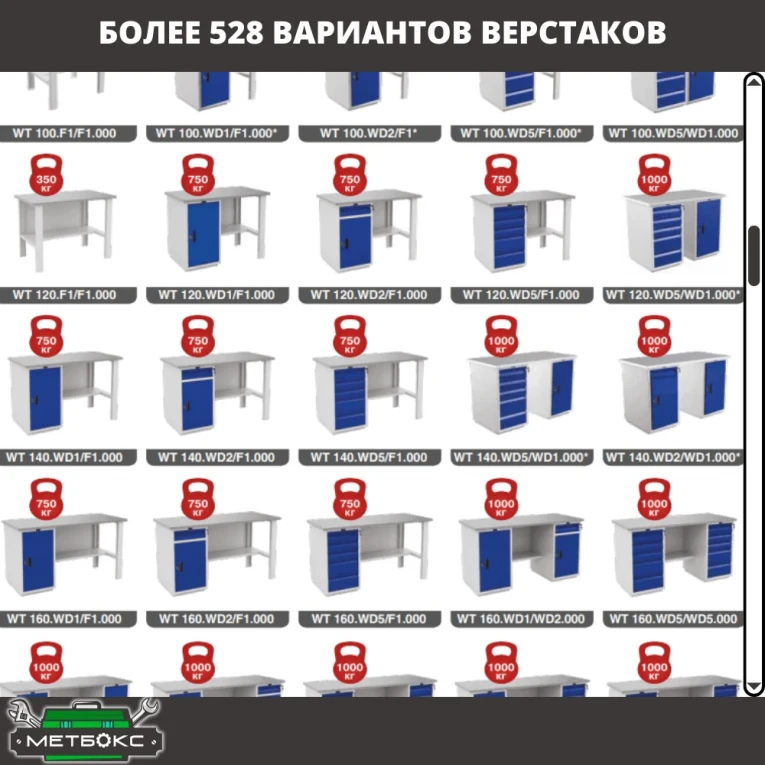 Верстак Profi WT100.WD5/F1.021 купить в Тюмени Верстак Profi WT100.WD5/F1.021 купить в Тюмени