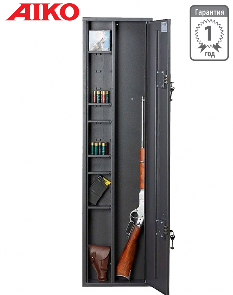 Узкий сейф для оружия Aiko Чирок 1409 (глубина 9 см) купить в Тюмени Узкий сейф для оружия Aiko Чирок 1409 (глубина 9 см) купить в Тюмени