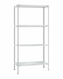 Стеллаж металлический Титан МС-500 3000х1000х500 4 полки Стеллаж металлический Титан МС-500 3000х1000х500 4 полки