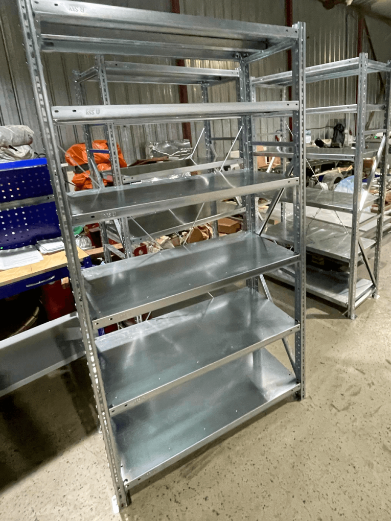 Стеллаж MS U 3000x700x1000 4 полки (350 кг, металл) купить в Тюмени Стеллаж MS U 3000x700x1000 4 полки (350 кг, металл) купить в Тюмени