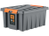 Контейнер особопрочный Rox Box PRO 16 (415х300х190 мм с крышкой и клипсами, антрацит) купить в Тюмени