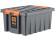 Контейнер особопрочный Rox Box PRO 16 (415х300х190 мм с крышкой и клипсами, антрацит) купить в Тюмени