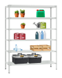 Стеллаж металлический Титан МС-900 2300x1000x500 6 полок Стеллаж металлический Титан МС-900 2300x1000x500 6 полок