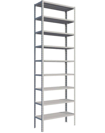 Стеллаж MS Strong 1600х1000х300 9 полок купить в Тюмени