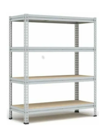 Стеллаж металлический МС-Т 2500х1820х610 4 полки Стеллаж металлический МС-Т 2500х1820х610 4 полки