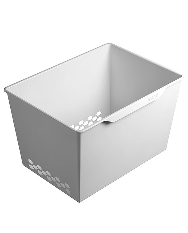 Корзина пластиковая GBP 60х30 белая купить в Тюмени Корзина пластиковая GBP 60х30 белая купить в Тюмени