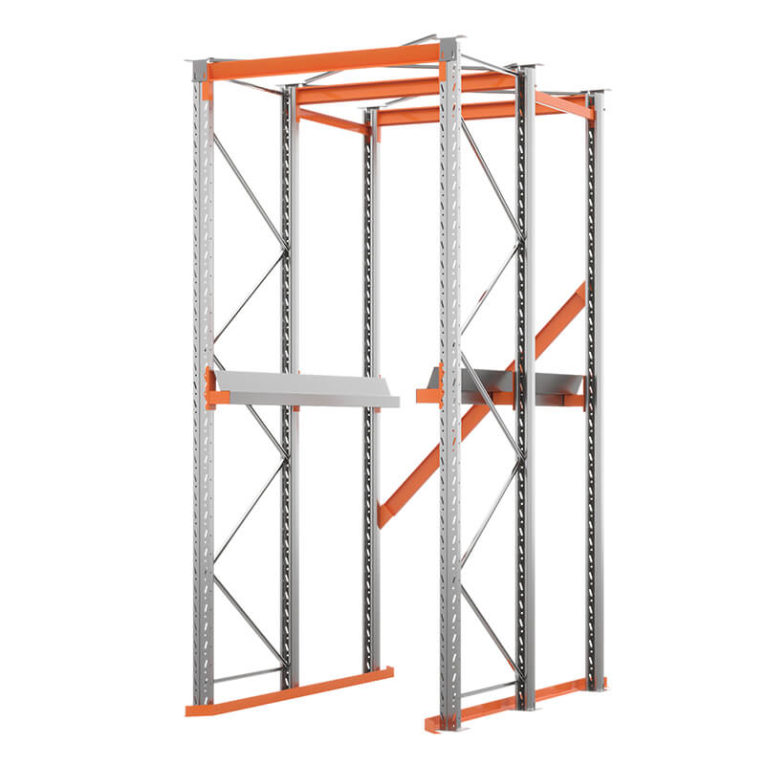 Стеллаж набивной паллетный (3000х1580х1800 мм), 1 линия, 2 яруса купить в Тюмени Стеллаж набивной паллетный (3000х1580х1800 мм), 1 линия, 2 яруса купить в Тюмени