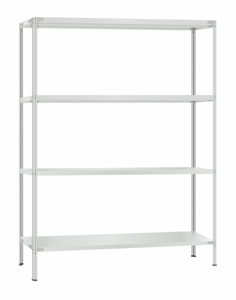 Стеллаж металлический Титан МС-500 2400х1500х300 4 полки купить в Тюмени Стеллаж металлический Титан МС-500 2400х1500х300 4 полки купить в Тюмени