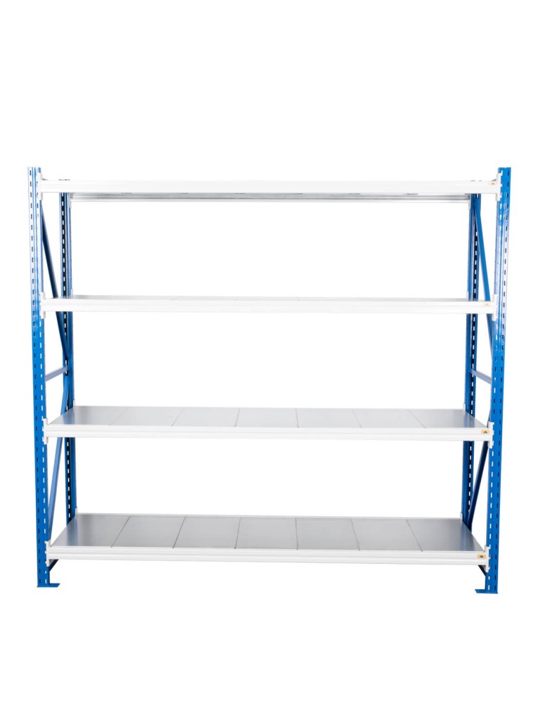 Стеллаж стационарный БиКом СТ-4 300x90x40 4 полки купить в Тюмени Стеллаж стационарный БиКом СТ-4 300x90x40 4 полки купить в Тюмени