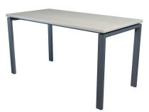 Стол NT 140x70 белое дерево/антрацит Стол NT 140x70 белое дерево/антрацит