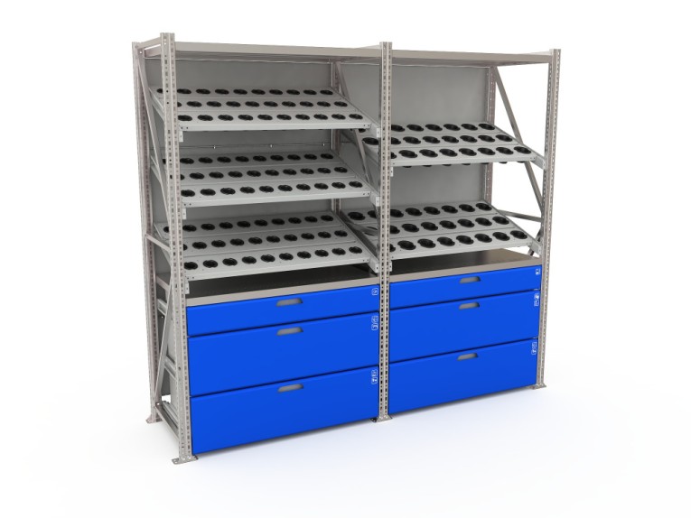 Система хранения оснастки к станкам с ЧПУ MODUL XL 2х2000 №2 купить в Тюмени Система хранения оснастки к станкам с ЧПУ MODUL XL 2х2000 №2 купить в Тюмени