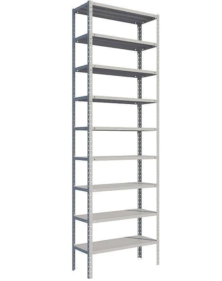 Стеллаж MS Standart 2000х1000х600 9 полок купить в Тюмени Стеллаж MS Standart 2000х1000х600 9 полок купить в Тюмени