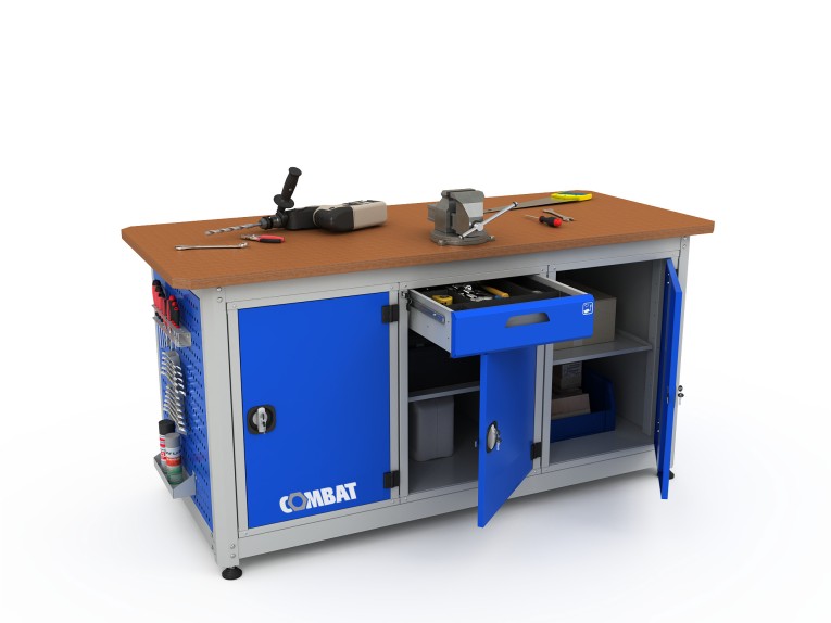 Верстак трехтумбовый COMBAT 3121.1830 купить в Тюмени Верстак трехтумбовый COMBAT 3121.1830 купить в Тюмени