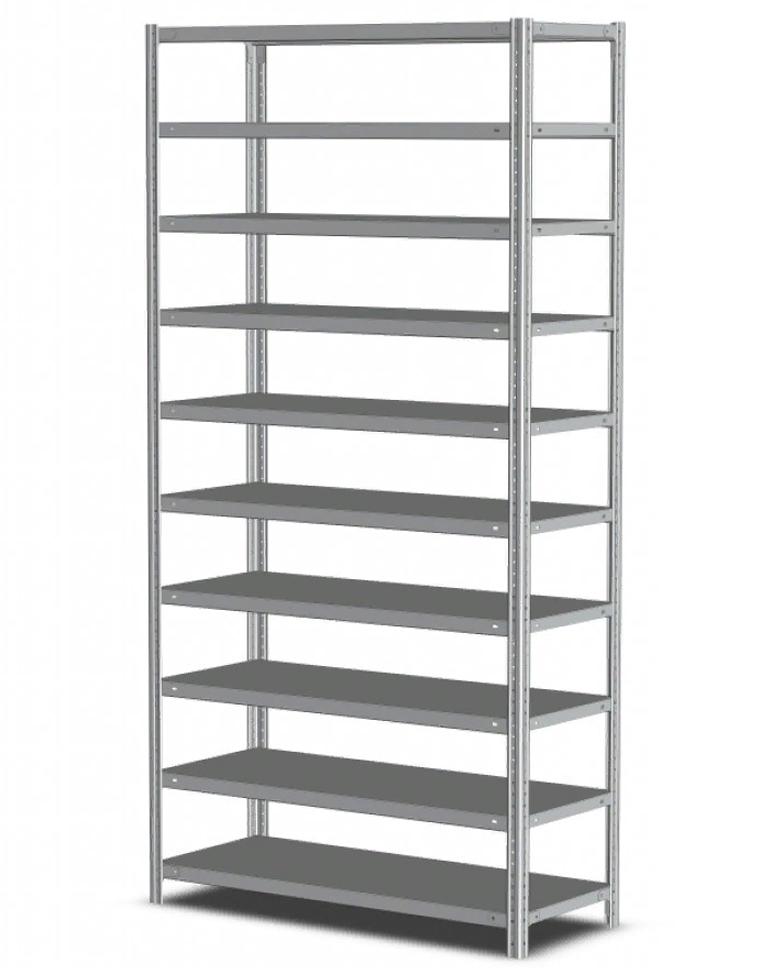 Стеллаж MS Standart 1850х1000х300 10 полок купить в Тюмени Стеллаж MS Standart 1850х1000х300 10 полок купить в Тюмени