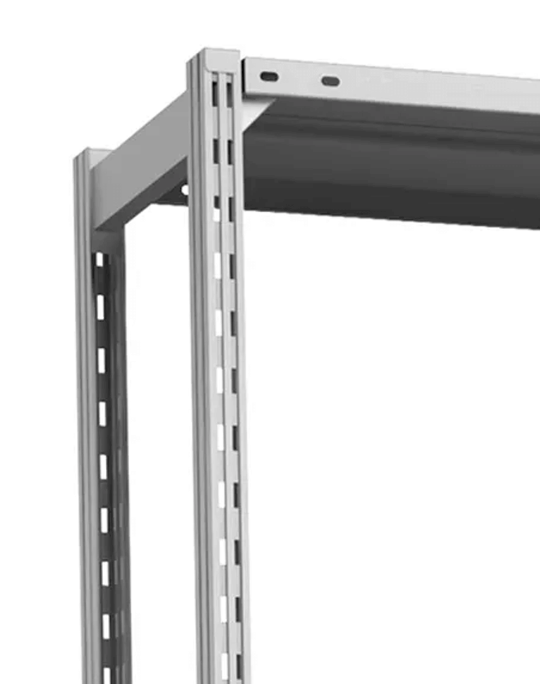 Стеллаж ТСУ 2500x700x500 6 полок (300 кг, перф) купить в Тюмени Стеллаж ТСУ 2500x700x500 6 полок (300 кг, перф) купить в Тюмени